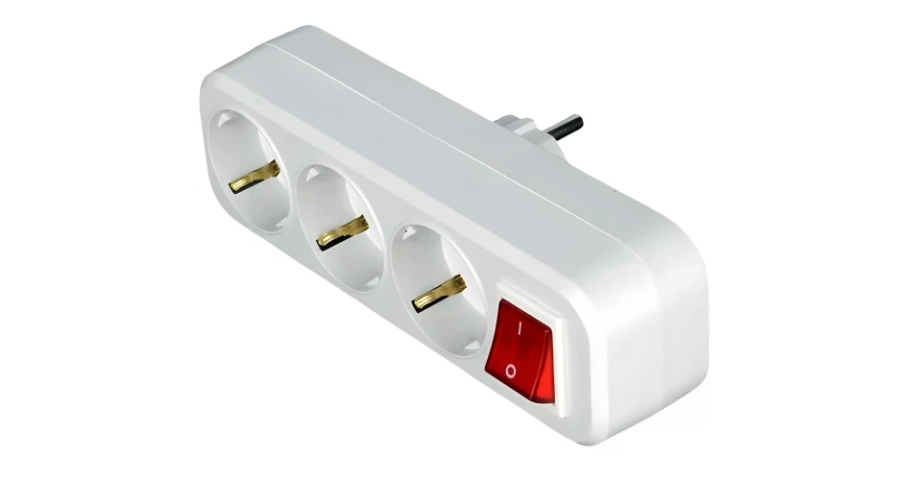 АДАПТЕР ТРОЕН КОНТАКТ И ЩЕПСЕЛ С КЛЮЧ