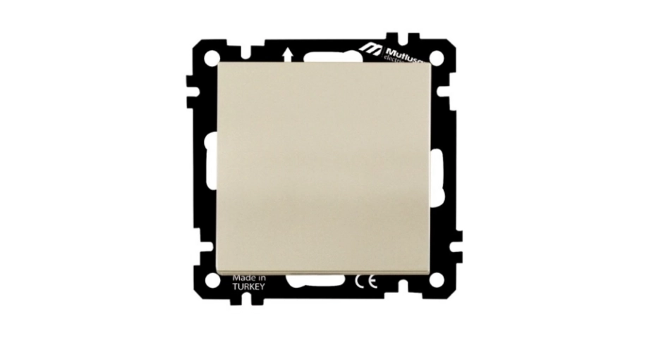 ЕЛИТРА МЕХАНИЗЪМ КЛЮЧ ЕДИНИЧЕН САТЕН-12БР/К