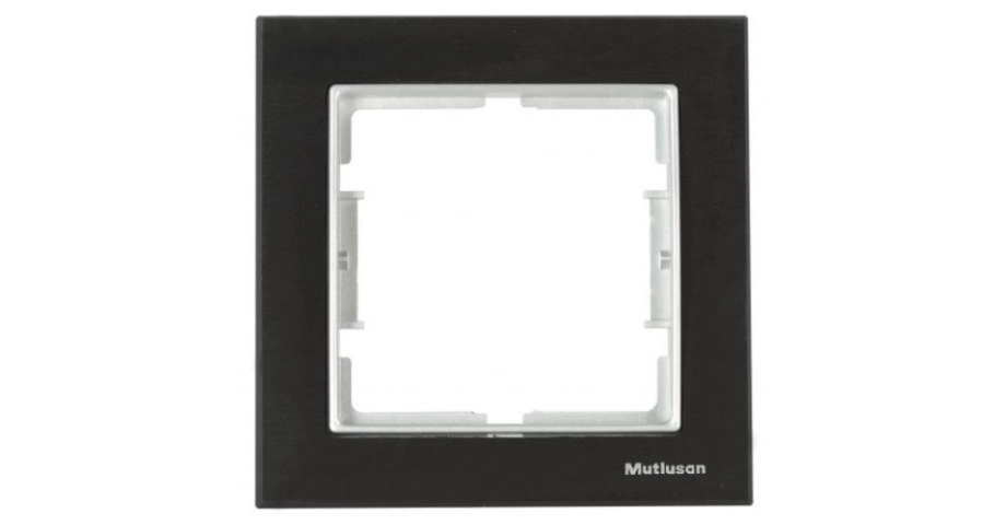 ЕЛИТРА РАМКА ЕДИНИЧНА- СИЛВЪР-20бр/к