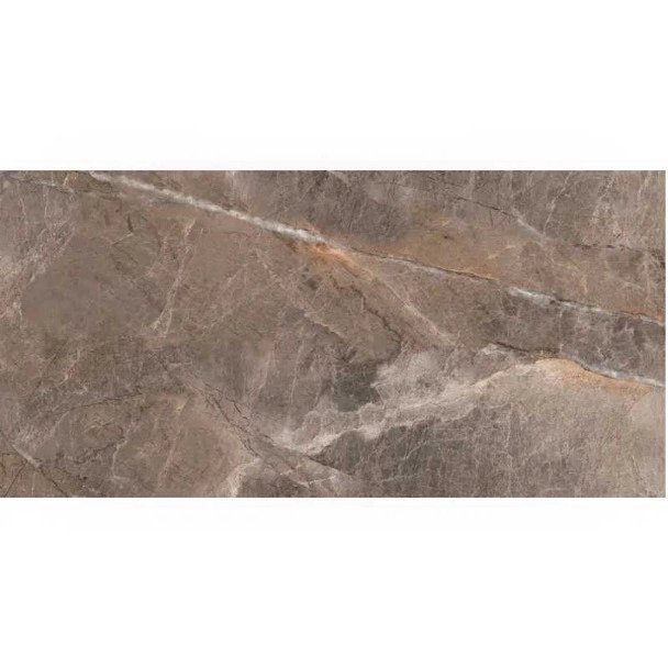Гранитогрес „Аланя" кафяв полиран 60x120cm