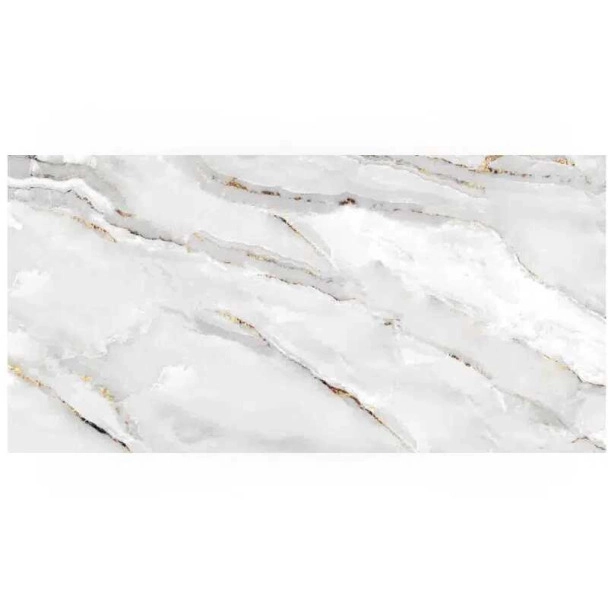 Гранитогрес „Клеопатра" сив полиран 60x120cm