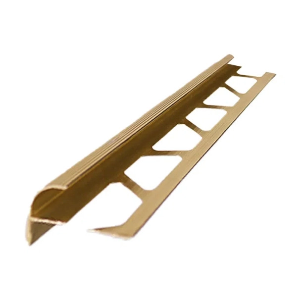 Алуминий за стъпало Ф образно - Злато