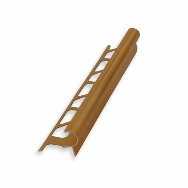 Алуминий за стъпало C образна - Полиранои злато