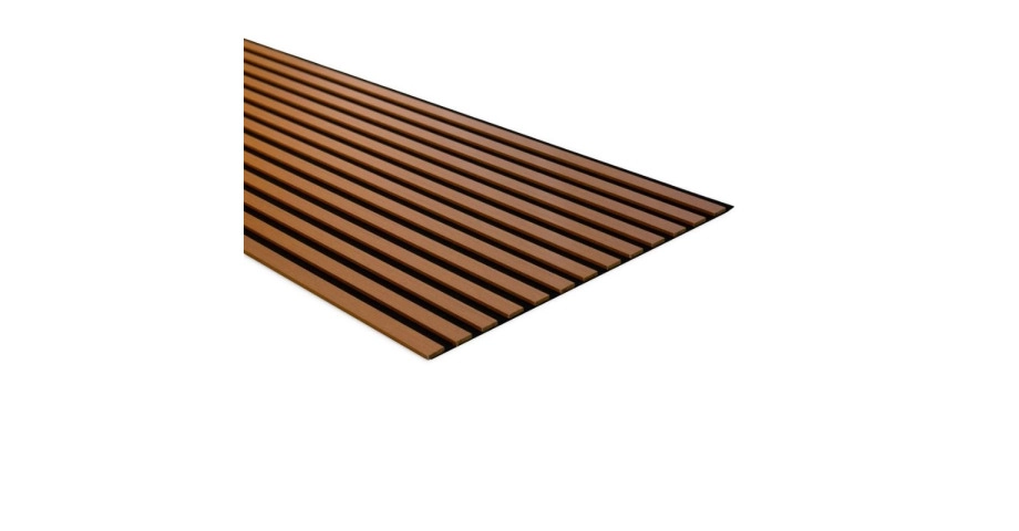 Акустичен панел от MDF 60x275см Тийк + ПОДАРЪК: Лепило