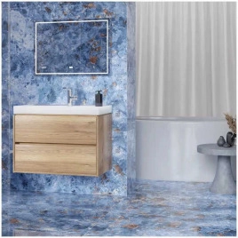 Гранитогрес „Небула" син полиран 60x120cm